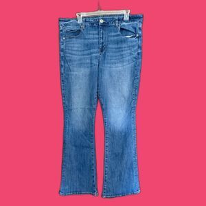 American Eagle Blue Boot Cut Jeans
